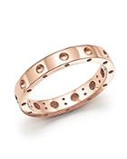 Roberto Coin 18k Rose Gold Symphony Dotted Ring