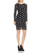 Vince Camuto Ruched Paisley-print Dress