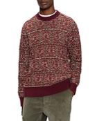 Ted Baker Hevwik Patchwork Jacquard Sweater