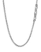 John Hardy Sterling Silver Classic Box Chain Necklace, 22
