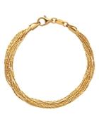 Links Of London Gold Plated 10-strand Bracelet