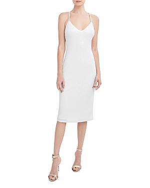 Aqua Sequin Midi Dress - 100% Exclusive