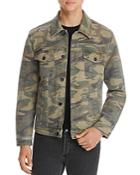 7 For All Mankind Camouflage-print Trucker Jacket