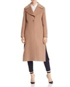 Cinzia Rocca Icons Wool & Cashmere Notched Collar Coat