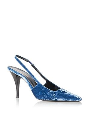 Saint Laurent Women's Tom 90 T.dream Slingback Pumps