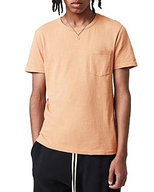Allsaints Gage Cotton Distressed Pocket Tee