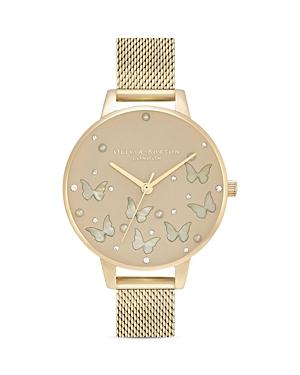 Olivia Burton Sparkle Butterfly Watch, 34mm
