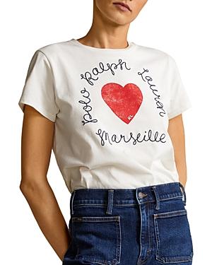 Polo Ralph Lauren Heart Logo Cotton Jersey Tee