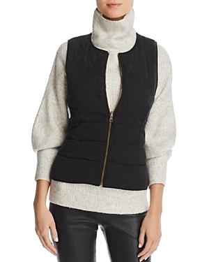 Three Dots Reversible Quilted Vest