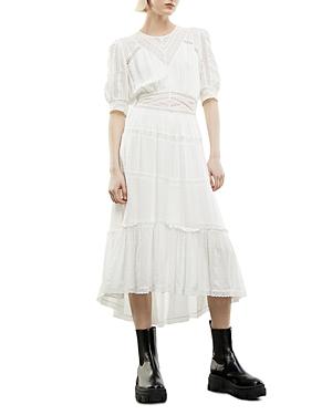 The Kooples Ecru High/low Dress