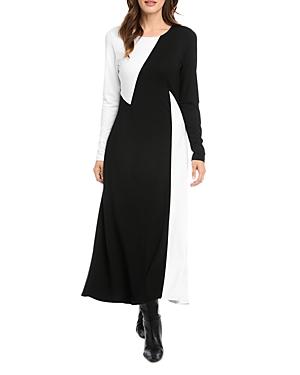 Karen Kane Color Blocked Maxi Dress