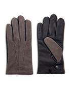 Ted Baker Priced Suede & Leather Gloves