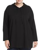 Eileen Fisher Plus Hooded Tunic Top