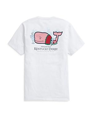 Vinyard Vines Kentucky Derby Winner Circle Whale Short Sleeve Pocket Tee