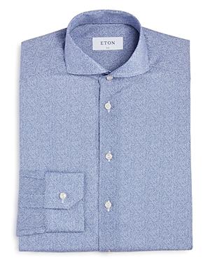 Eton Of Sweden Small Abstract Floral Slim Fit Dress Shirt