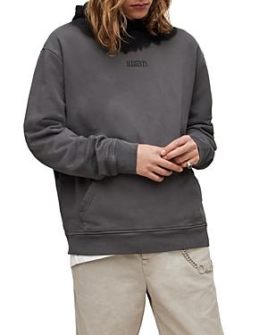 Allsaints Skar Dip Dyed Logo Hoodie