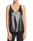 J Brand Lucy Sequined Camisole Top