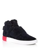Adidas Women's Tubular Invader Strap Mid Top Sneakers