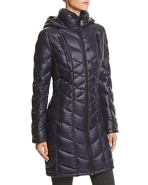 Calvin Klein Long Packable Down Coat - Compare At $225