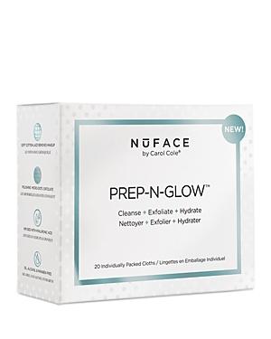 Nuface Prep-n-glow Cleansing & Exfoliating Cloths, 20 Pack