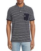 Psycho Bunny Striped Pocket Polo Shirt - 100% Exclusive