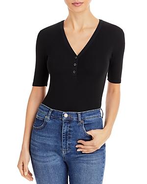 Atm Anthony Thomas Melillo Ribbed Thong Bodysuit