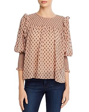 Joie Jamila Embroidered Top