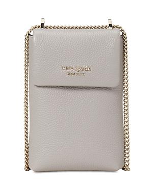Kate Spade New York Roulette Mini Pebbled Leather Phone Crossbody