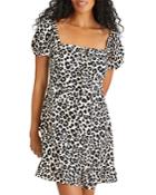 Sanctuary Fresh Breeze Leopard Print Dress