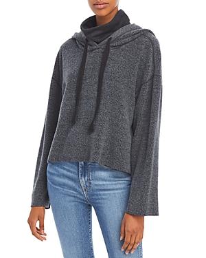 Bella Dahl Turtleneck Hooded Sweatshirt