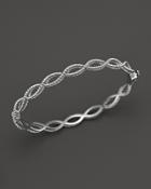 Roberto Coin 18k White Gold Single Row Twisted Bangle - Bloomingdale's Exclusive