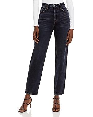 Grlfrnd Devon Wide Leg Jeans In Into The Abyss