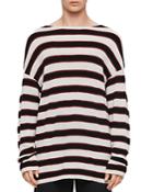 Allsaints Terren Striped Boatneck Sweater