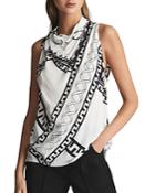 Reiss Kaia Printed Shell