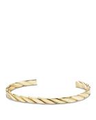 David Yurman Cable Classic Narrow Cuff Bracelet In 18k Gold