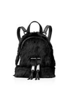 Michael Michael Kors Rhea Extra Small Zip Shearling Messenger Backpack