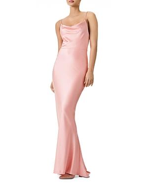Alice And Olivia Montana Cowl Neck Slip Gown
