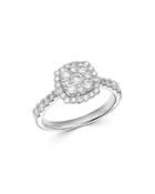 Bloomingdale's Cluster Diamond Ring In 14k White Gold, 1.0 Ct. T.w. - 100% Exclusive