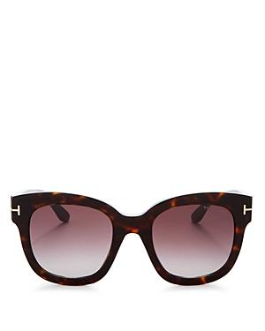 Tom Ford Beatrix Square Sunglasses, 58mm