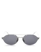 Dior Men's Chroma 3 Brow Bar Rimless Round Sunglasses, 55mm