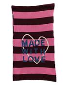 Kerri Rosenthal Made With Love Striped Cashmere Scarf