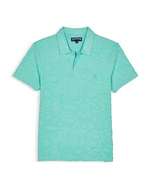 Vilebrequin Pilote Textured Buttonless Polo Shirt