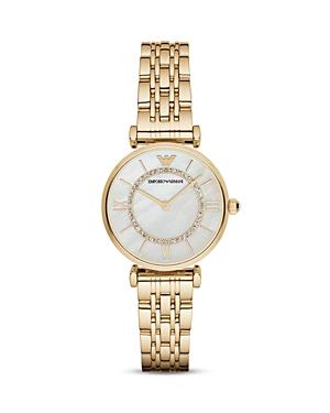 Emporio Armani Swarovski Crystal Studded Watch, 32mm