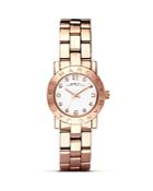 Marc By Marc Jacobs Mini Amy Rose Gold Watch, 26mm