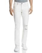 Hudson Blake Slim Straight Fit Jeans In Caution