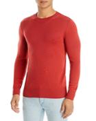 A.p.c. Benoit Wool & Cotton Marled Regular Fit Crewneck Sweater