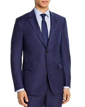 Theory Bowery Rainey Micro-check Extra Slim Fit Suit Jacket