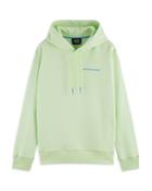 Scotch & Soda Organic Cotton Color Blocked Hoodie