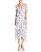 Bcbgmaxazria Lissa Printed Handkerchief-hem Slip Dress - 100% Exclusive