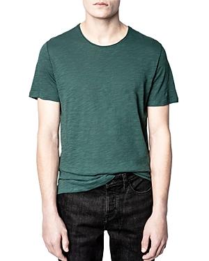 Zadig & Voltaire Solid Green Tee